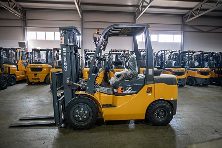  Дизельный погрузчик GOODSENSE FD35 3,5т 3,0м Yanmar Арт 642580 низкие цены 